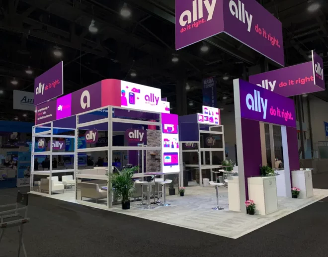 Ally 40’ x 40’ Exhibit