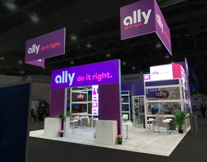 Ally 40’ x 40’ Exhibit