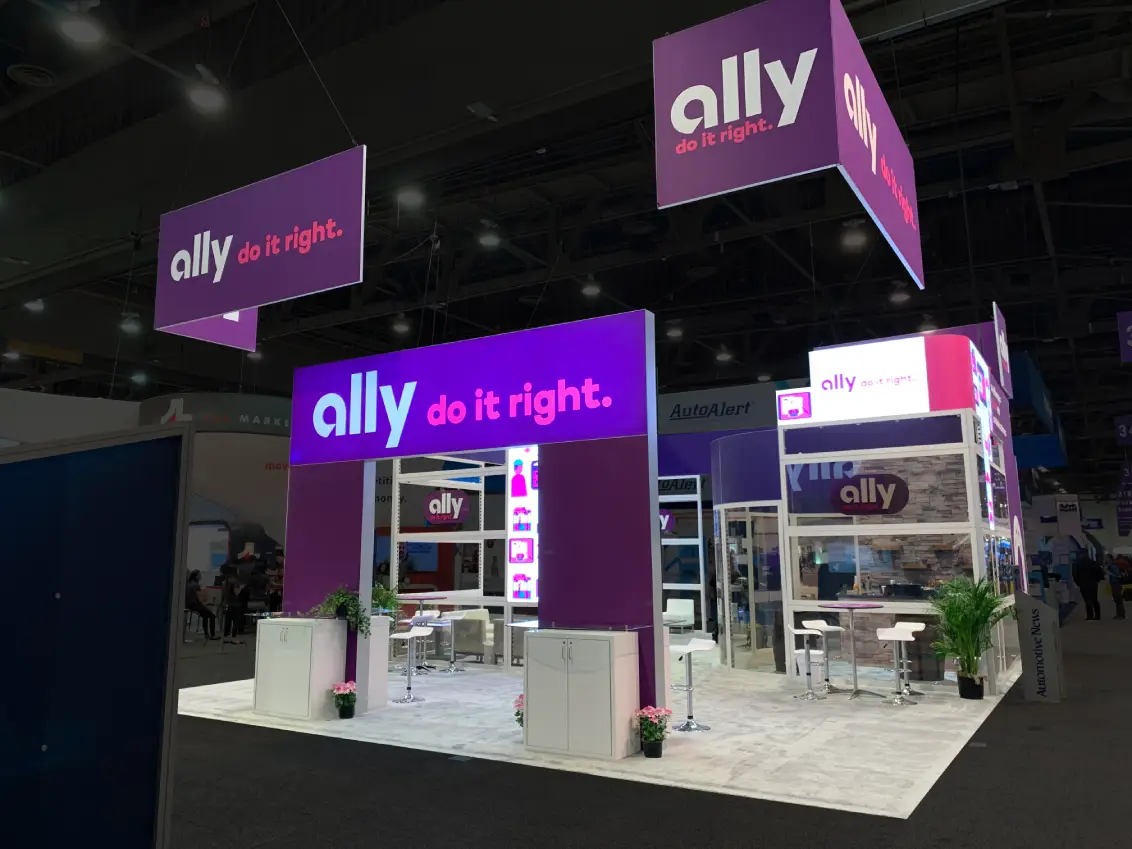 Ally 40’ x 40’ Exhibit