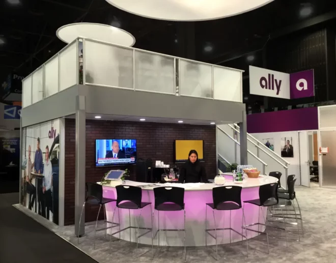 Ally 40’ x 40’ Exhibit