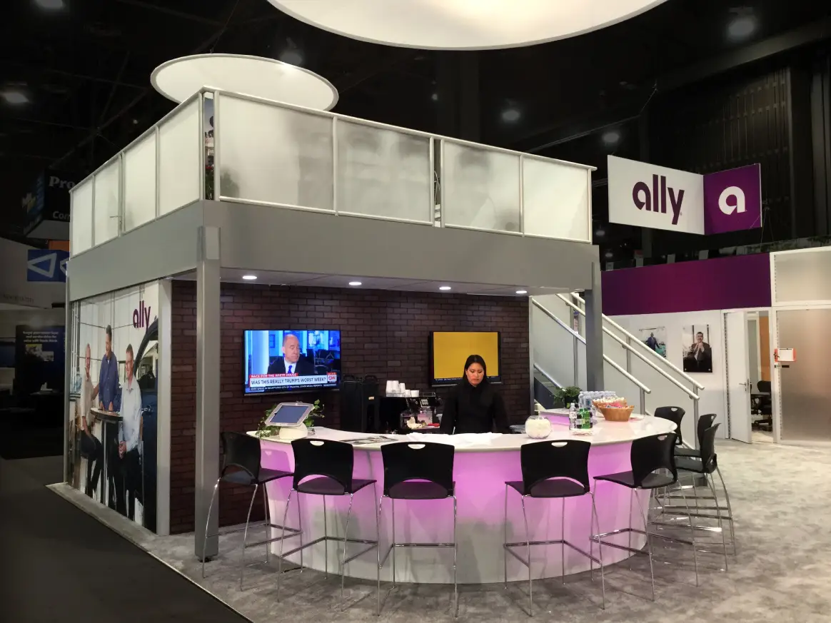 Ally 40’ x 40’ Exhibit