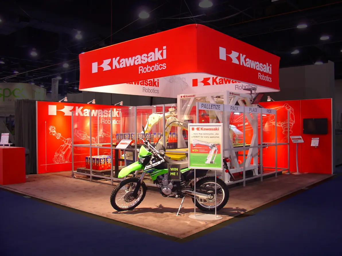 Kawasaki 20’ x 20’ Exhibit