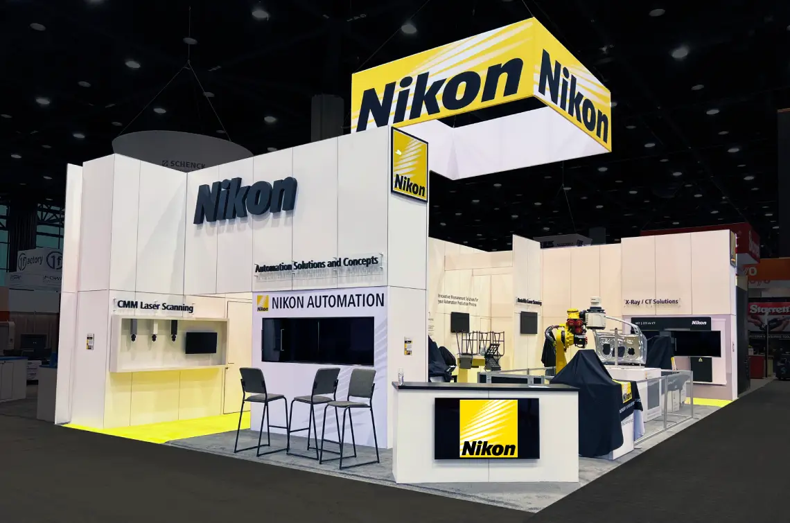 Nikon Metrology 40’ x 50’ Exhibit