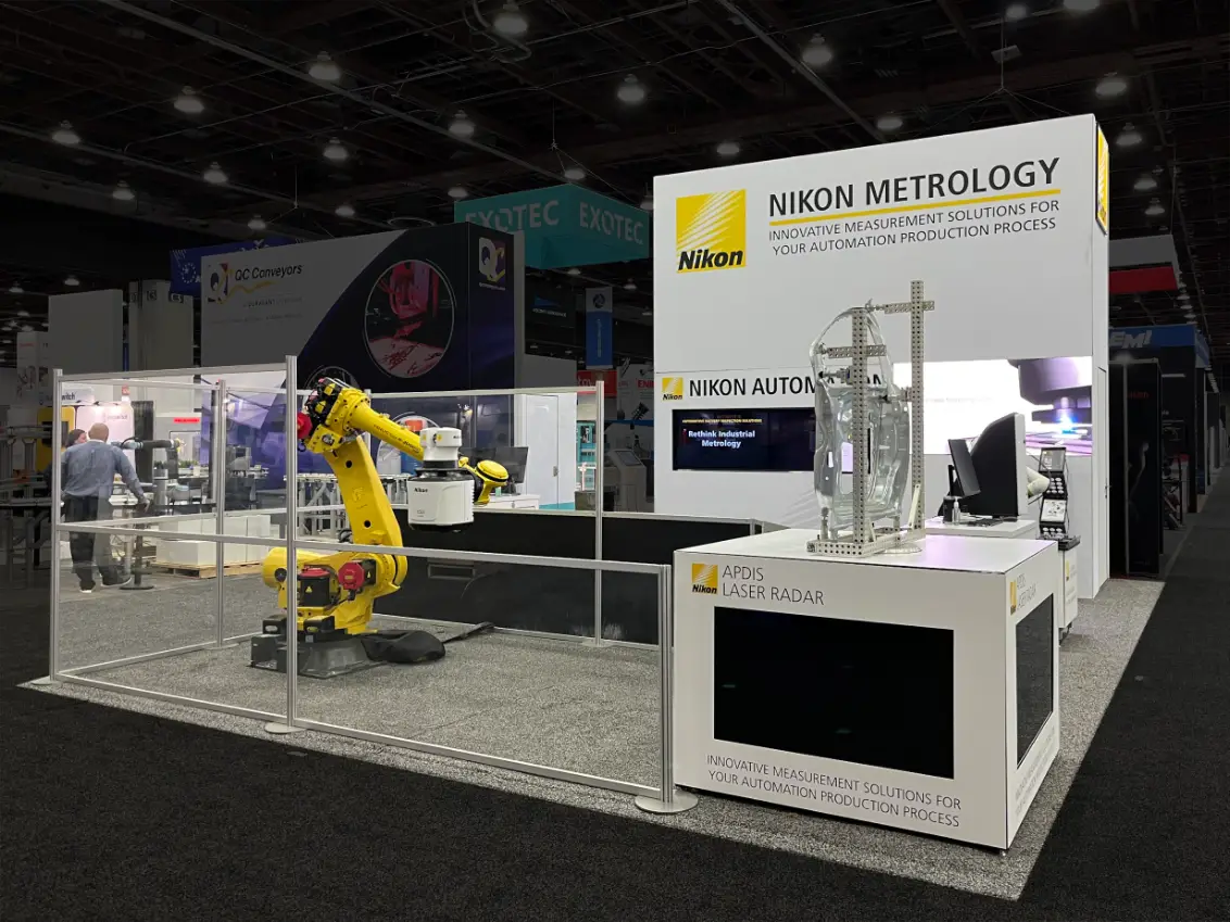 Nikon Metrology 20’ x 20’ Exhibit