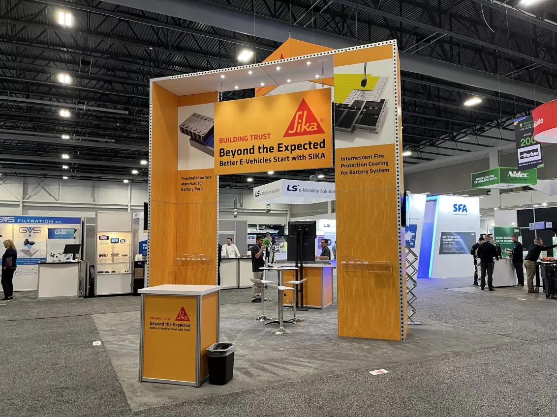 Sika Corporation 20’ x 20’ Exhibit