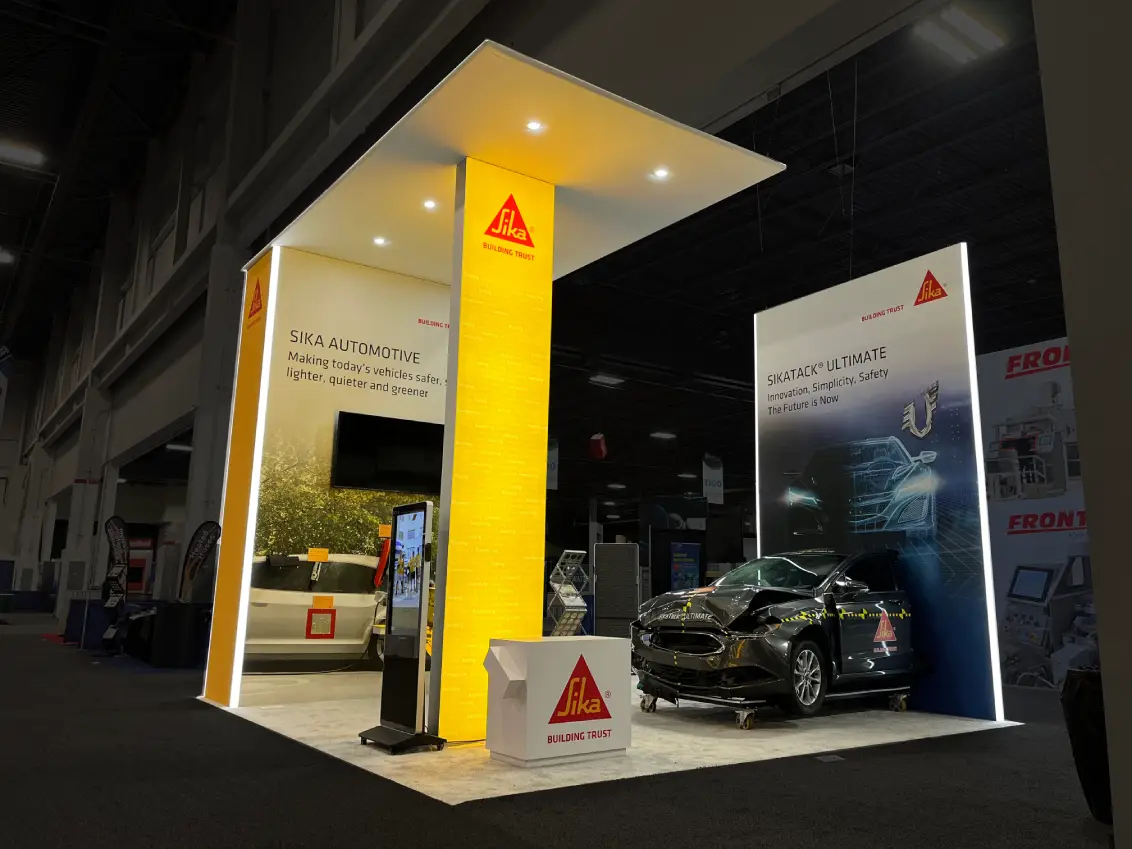 Sika Corporation 20’ x 20’ Exhibit