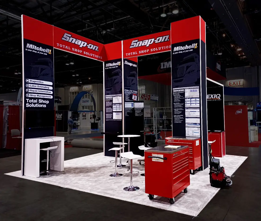 Snap-on 20’ x 20’ Exhibit