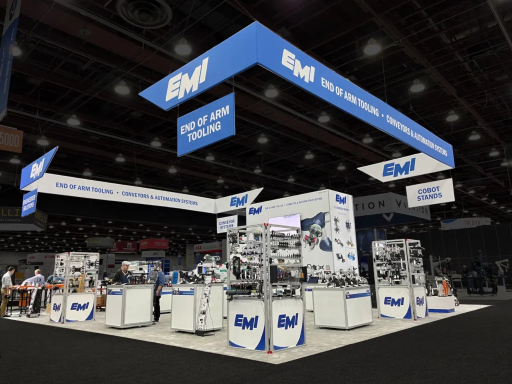 EMI custom trade show displays