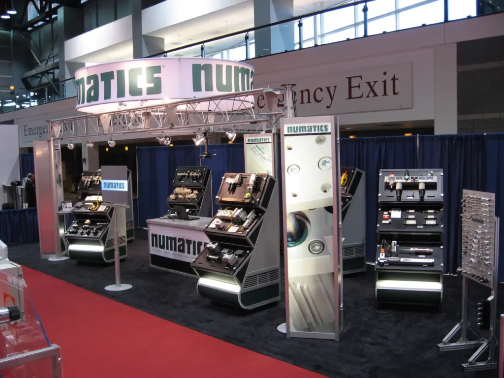 Custom Exhibition Design for Numatics' Trade Shows