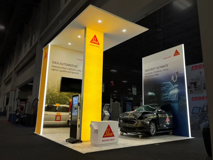 Sika Foam Expo Exhibit Solution by Lindsay Exhibits