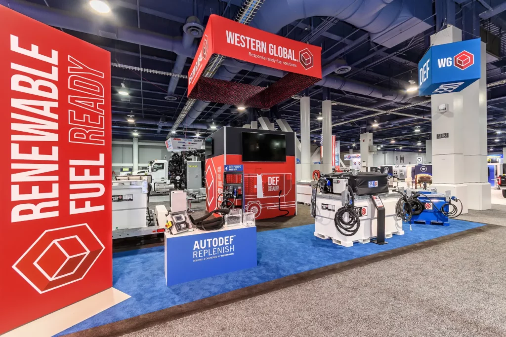 Western Global 40x40 booth Michigan
